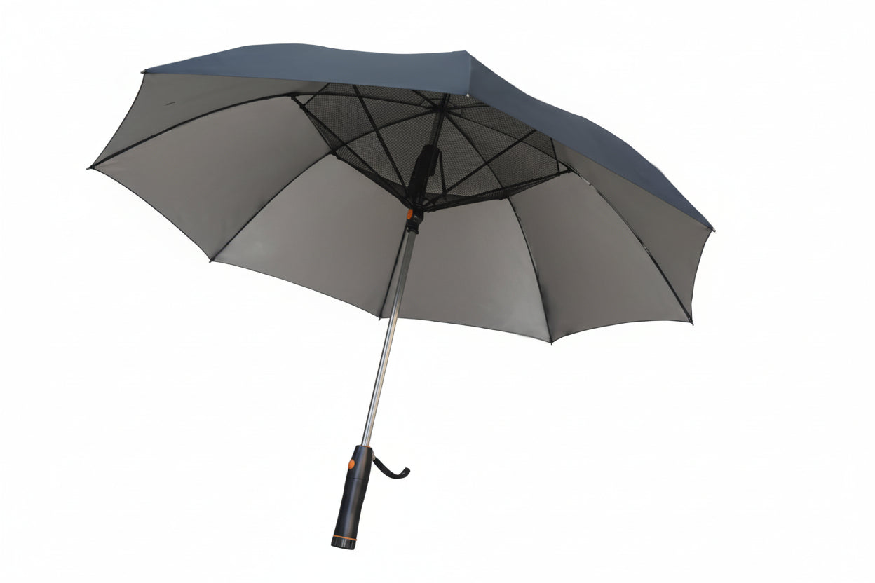 Cooling Fan Umbrella with Sun Protection - Oxylar smarthome