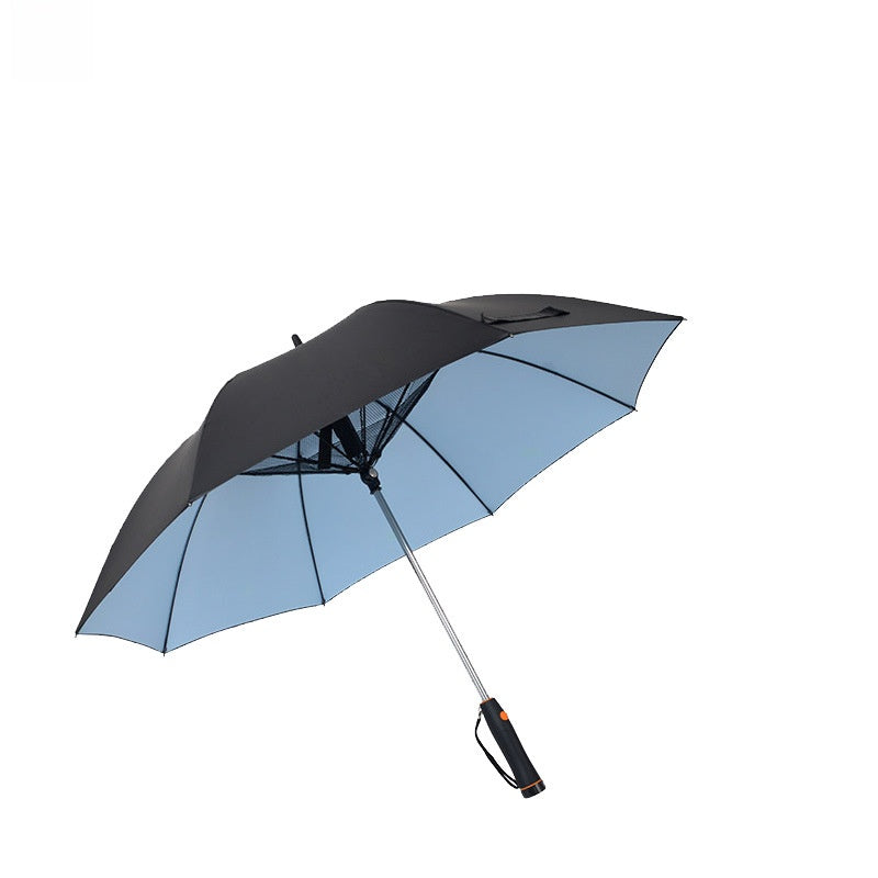 Cooling Fan Umbrella with Sun Protection - Oxylar smarthome