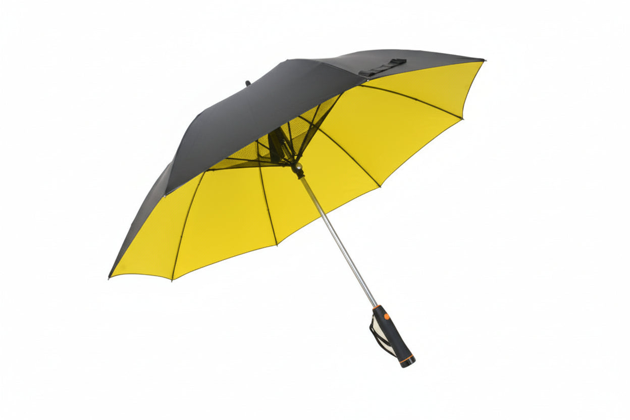 Cooling Fan Umbrella with Sun Protection - Oxylar smarthome